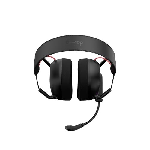 daWg HeadBug G60 Lightweight Wireless Gaming Headphones, 20ms Ultra Low Latency (2.4GHz), Bluetooth v5.4, 40mm Neodymium Drivers, Crystal Clear Mic, Soft Leatherlite Headband, for PS5, PS4, PC, Mobile - Image 2