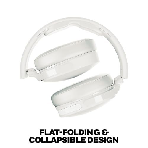 Skullcandy Hesh Evo Wireless Over Ear Headphones with Charging Cable,36 Hr Battery,Microphone,Works with iPhone Android and Bluetooth Devices -Bone Orange Glow - Image 7