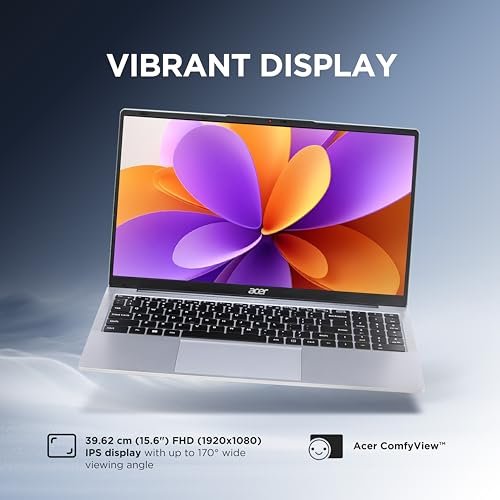 Acer Aspire 3 12th Gen Intel Core i3-1215U Premium Laptop (16GB RAM/512GB SSD/Windows 11 Home) A325-51,15.6" Full HD IPS Display, 54Whr Battery, Silver, 1.69 Kg - Image 10