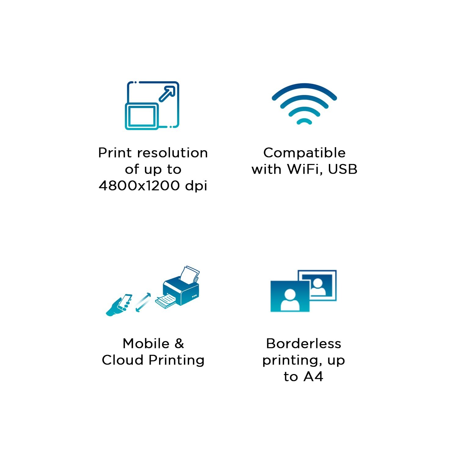 Canon PIXMA MegaTank G3000 All in One WiFi Inktank Colour Printer with 2 Additional Black Ink Bottles for Home and Office - Image 4