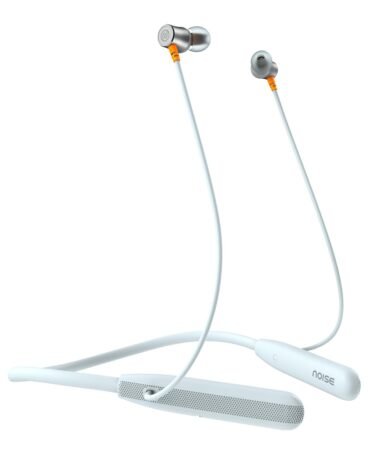 Noise Airwave Bluetooth in Ear Neckband with 50H of Playtime, 3 EQ Modes, ENC for Calling, Low Latency(Upto 50ms), 10mm Driver, BT v5.3(Ice Blue)