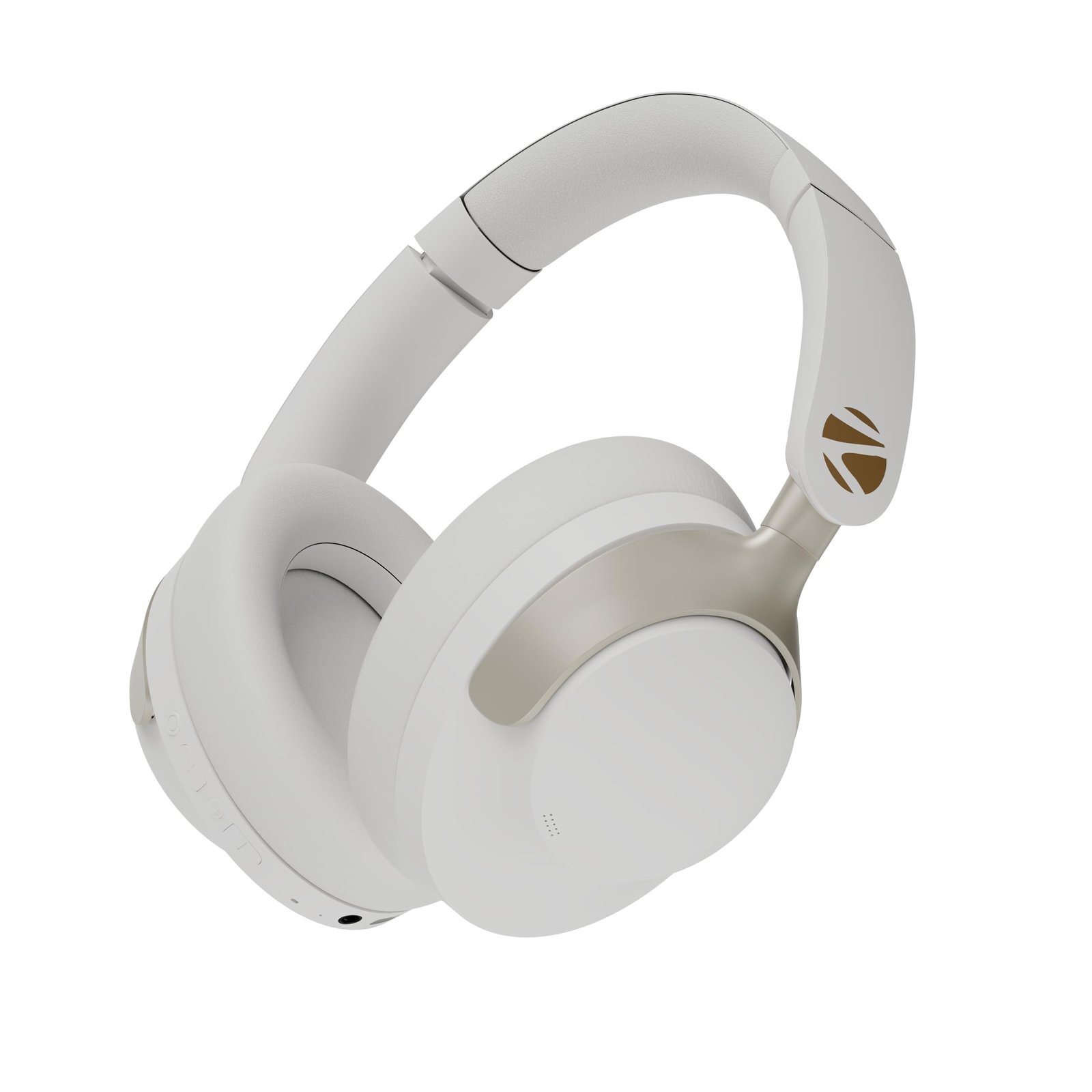 ZEBRONICS Silencio 111,Over Ear Wireless Headphone,Hybrid ANC (50dB),55*Hrs Backup,Transparency Mode,40mm Titanium Drivers,3 EQ Modes,ENC,Gaming Mode,Dual Pairing,Rapid Charge,Bluetooth v5.4 (White)