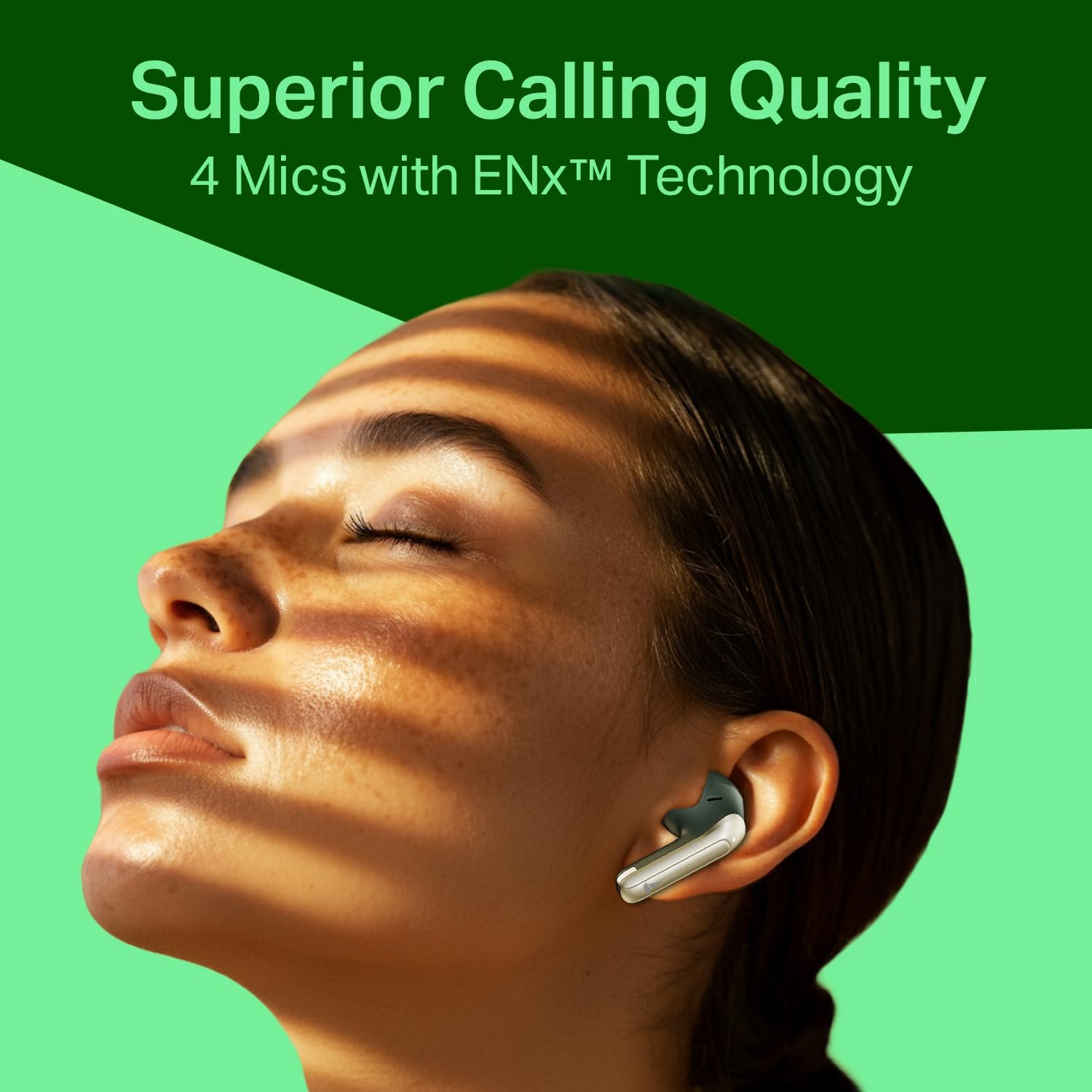 boAt 2025 Launch Airdopes 219, 4Mics ENx, 40H Battery, Best in Segment for Calling, Stream Ad Free Music via App Support, Bluetooth Earbuds, TWS Ear Buds Wireless Earphones with mic (Forest Sage) - Image 6