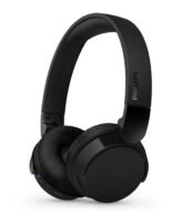 PHILIPS Audio TAH4209BK/00 Bluetooth Headphones,Lightweight and Foldable Design, 32mm Neodynamic Drivers, 55H Playtime, USB Type-C Fast Charging, Built-in Mic for Smartphone, Laptop, Tablet (Black)