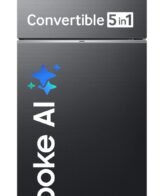 Samsung 419 L, 3 Star, Convertible 5-in-1, Digital Inverter, Frost Free Double Door, Bespoke AI WiFi Enabled Refrigerator (RT45DG6A4DB1HL, Black Matte/Black DOI)