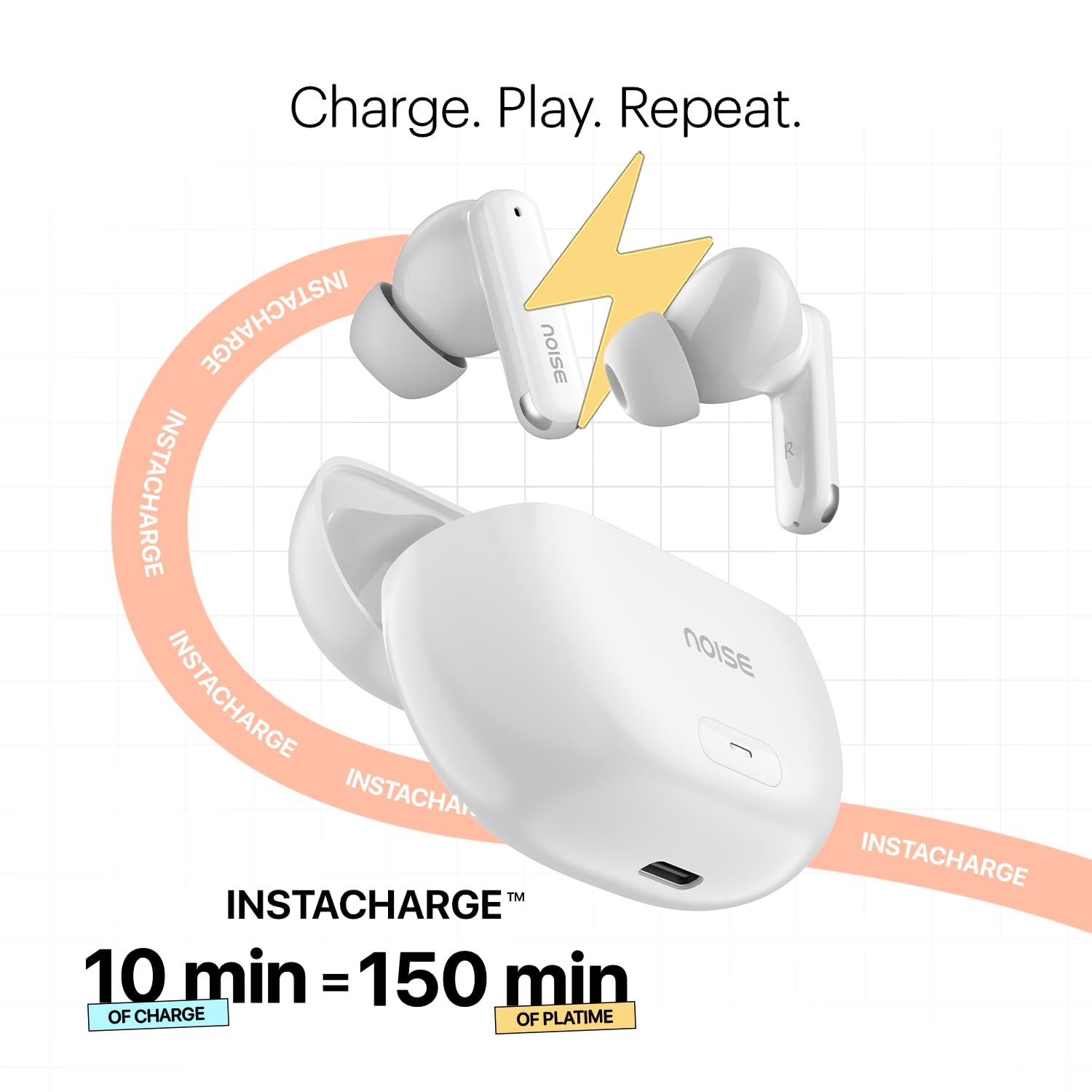 Noise Newly Launched Buds Nuvo in-Ear Truly Wireless Earbuds with 40H of Playtime, Quad mic ENC, Dual Device Pairing, 12mm Driver, BT v5.3 (Mocha Brown) - Image 3