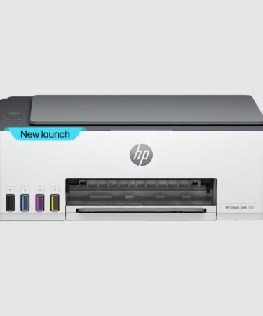 HP Smart Tank 580 All-in-One WiFi Colour Wireless Solid Ink Printer | 1 Extra Black Ink Bottle | 1+1 Year Extended Warranty with PHA Coverage | Up to 8000 Black & 6000 Colour Prints