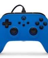 PowerA Symmetric Wired Controller for Xbox Series X|S, Xbox One, PC, Windows 10/11, Inline Thumbstick Layout, Impulse Triggers, 3.5 mm Audio Jack, Blue (Officially Licensed)
