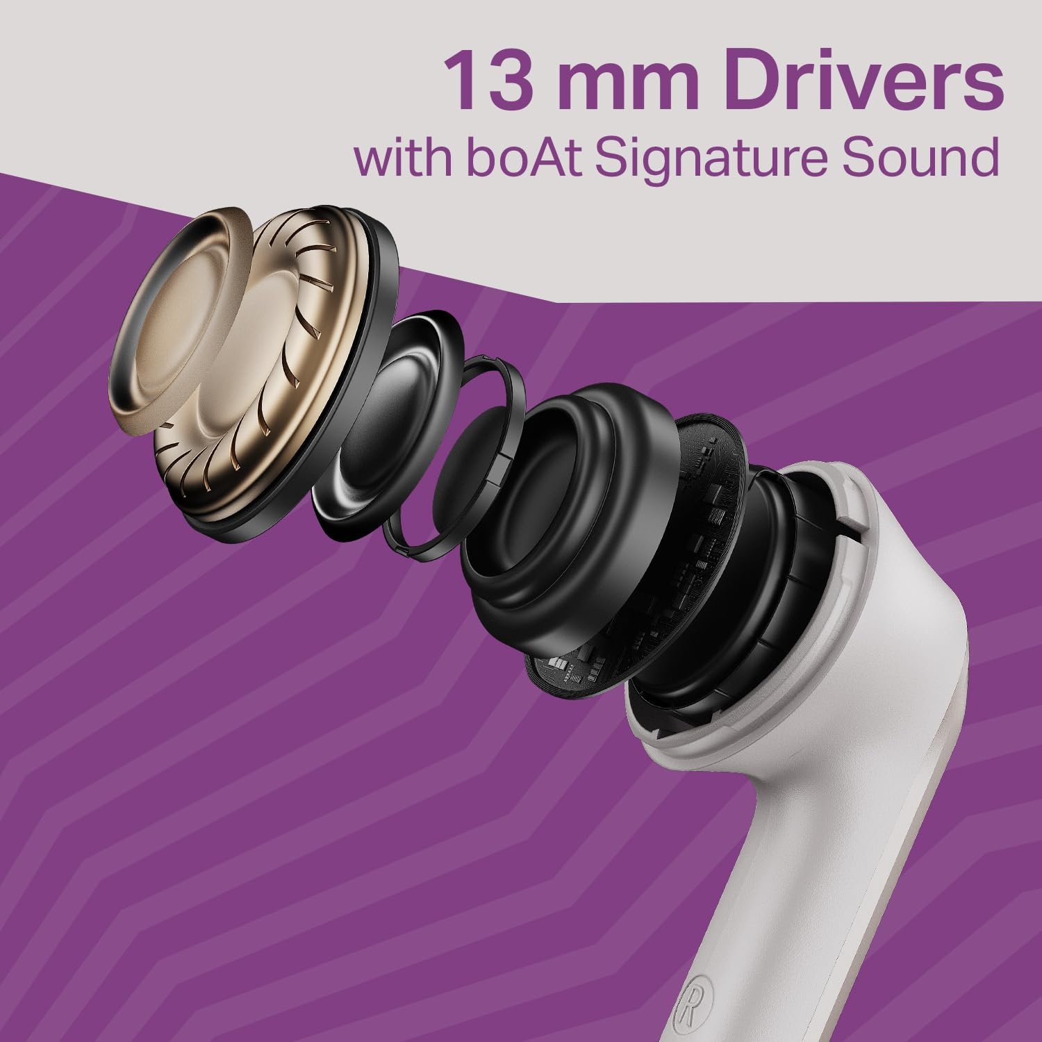 boAt 2025 Launch Airdopes 219, 4Mics ENx, 40H Battery, Best in Segment for Calling, Stream Ad Free Music via App Support, Bluetooth Earbuds, TWS Ear Buds Wireless Earphones with mic (Ivory Mist) - Image 5
