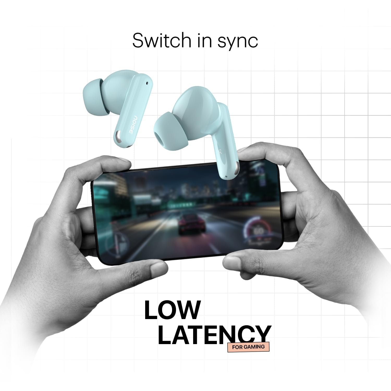Noise Newly Launched Buds Nuvo in-Ear Truly Wireless Earbuds with 40H of Playtime, Quad mic ENC, Dual Device Pairing, 12mm Driver, BT v5.3 (Mocha Brown) - Image 4