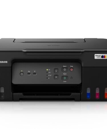 Canon PIXMA MegaTank G3730 All-in-One (Print, Scan, Copy) Wireless Inktank Colour Printer with 2 Years Warranty