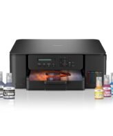 Brother Ink Tank DCP-T535DW New Launch (Print Scan Copy) WiFi Auto Duplex Printer, 128MB Memory, Print Pages Upto 15K in Black & 5K in Color Each (CMY) Get an Extra Black Ink Bottle, Free Installation