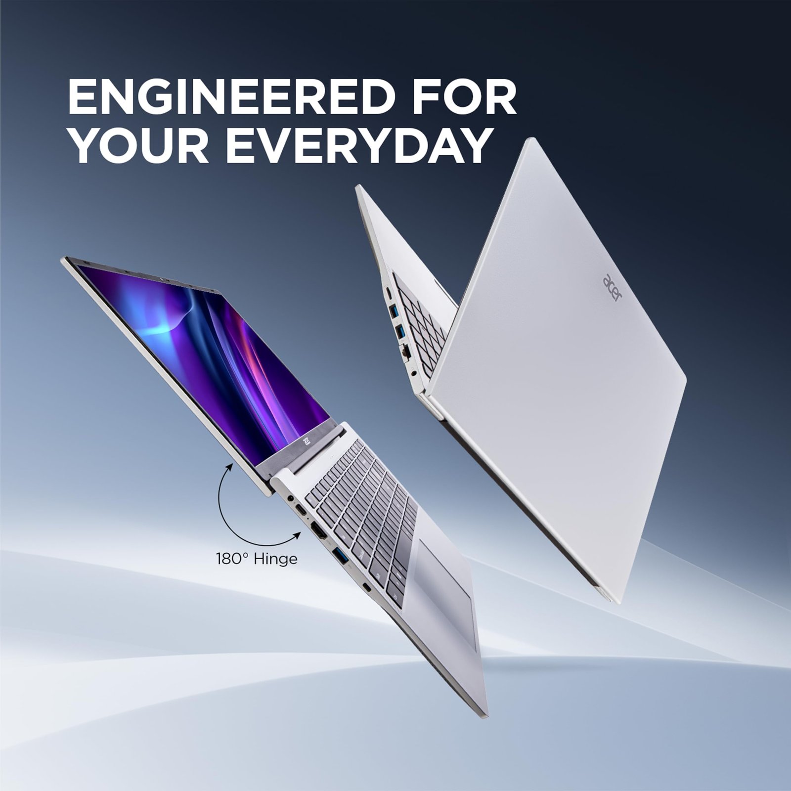 Acer Aspire 3 12th Gen Intel Core i3-1215U Premium Laptop (16GB RAM/512GB SSD/Windows 11 Home) A325-51,15.6" Full HD IPS Display, 54Whr Battery, Silver, 1.69 Kg - Image 3