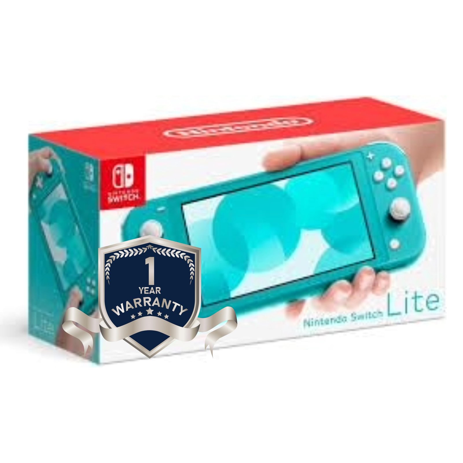 MICROMINI Nintendo Switch Lite Handheld Gaming Console (5.5″ HD Screen, Built-in Controls, Compact & Portable) | (Turquoise)