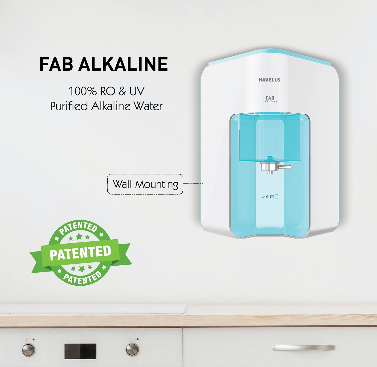 Havells FAB Alkaline Water Purifier | RO+UV+Revitalizer (Copper)| Powerful 8 stage Purification| 2 Year Free Service | Smart Alerts | Auto Energy Saver | Suitable for all Water Sources - Image 9