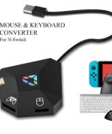 Keyboard and Mouse Adapter for Nintendo Switch, Keyboard and Mouse Adapter for PS4, Xbox One, PS3, Xbox 360