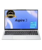 acer [SmartChoice Aspire 3 Laptop Intel Core Celeron N4500 Processor Laptop (8 GB LPDDR4X SDRAM/512 GB SSD/Win11 Home/38 WHR/HD Webcam) A325-45 with 39.63 cm (15.6") HD Display, Pure Silver, 1.5 KG