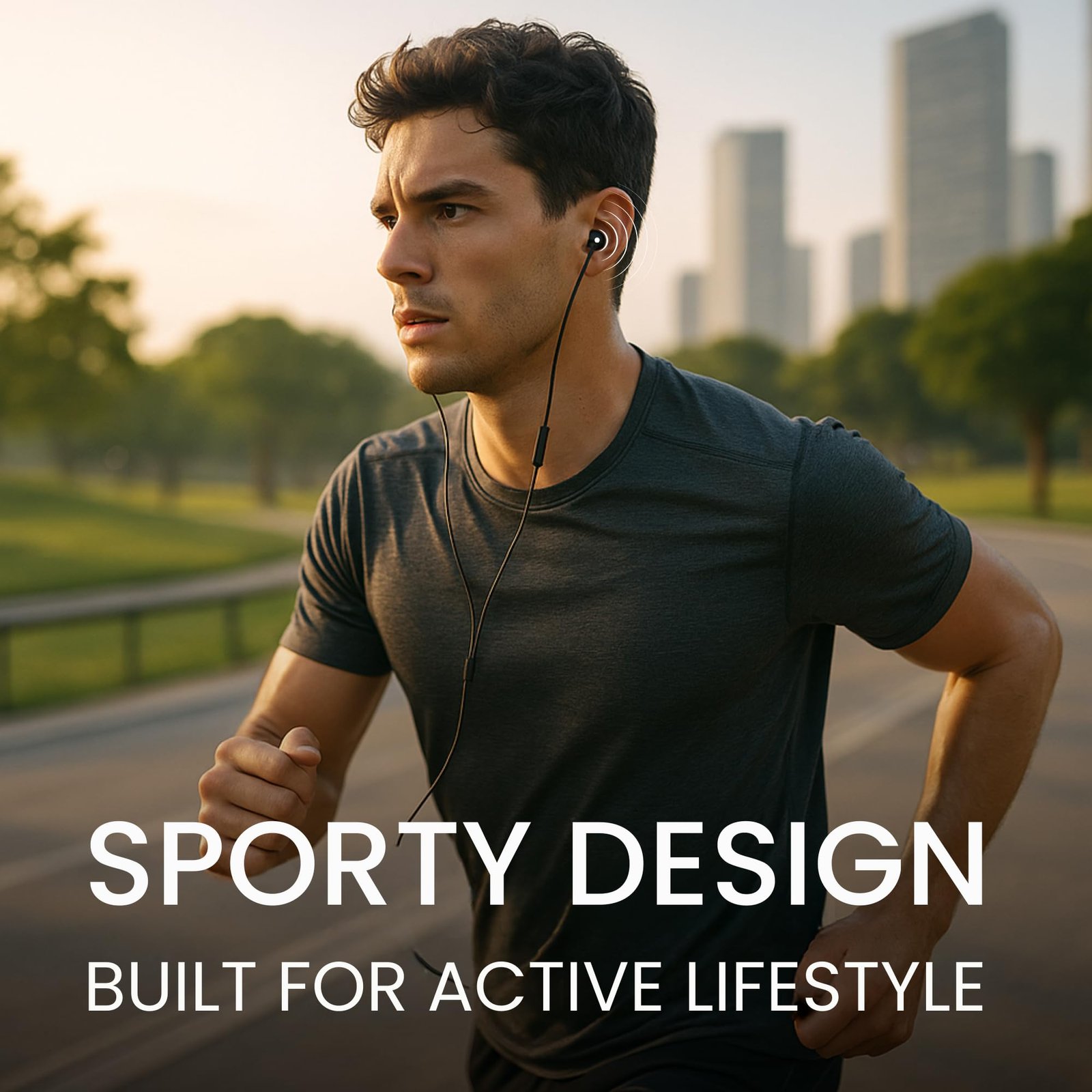 OOGE Beat 14 Type C in-Ear Earphones with Sound Pulse & Heavy Bass, Durable Wire, All-in-One IC, Universal Compatibility (Black) - Image 8