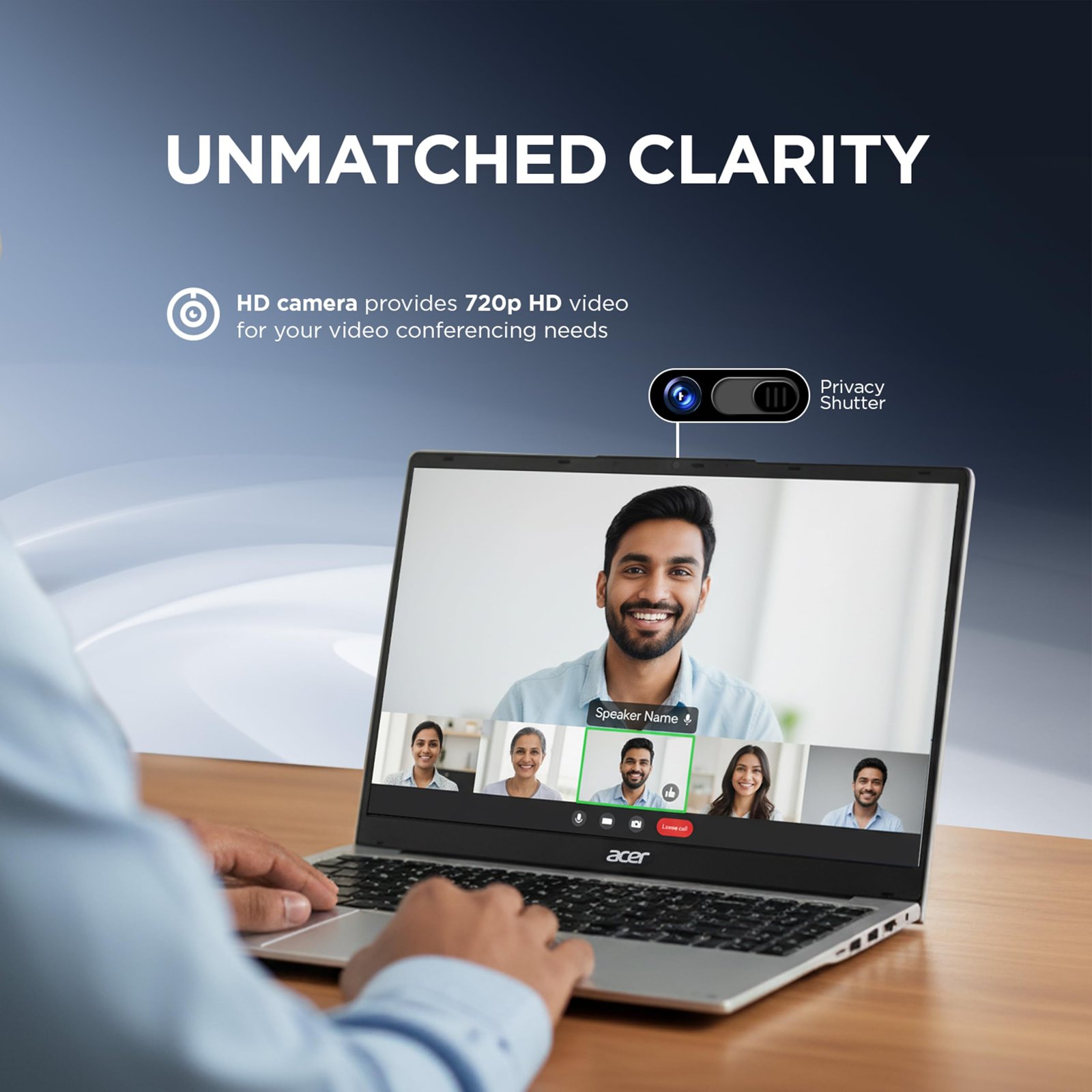 Acer Aspire 3 12th Gen Intel Core i3-1215U Premium Laptop (16GB RAM/512GB SSD/Windows 11 Home) A325-51,15.6" Full HD IPS Display, 54Whr Battery, Silver, 1.69 Kg - Image 4