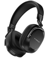 HAMMER Bash Pro 33 dB Hybrid ANC Over Ear Wireless Headphones, 4 Mics for Clear Calling, Charge 10mins = 300mins playtime, 40mm Driver, Transparency Mode, 37Hrs Playtime, Super soft Cushion, 5.3 Black