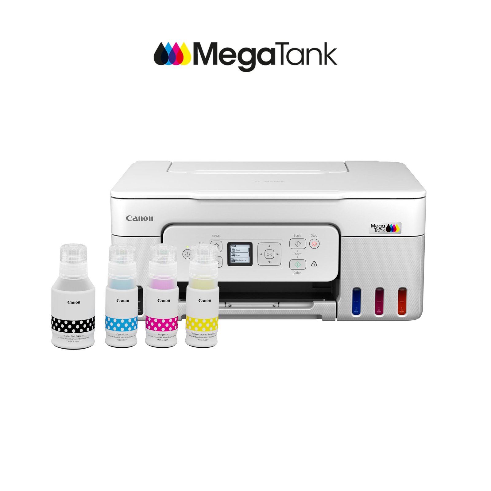 Canon PIXMA MegaTank G3780 All-in-one Inktank Colour Printer with Duplex with 2 Years Standard Warranty - Image 4