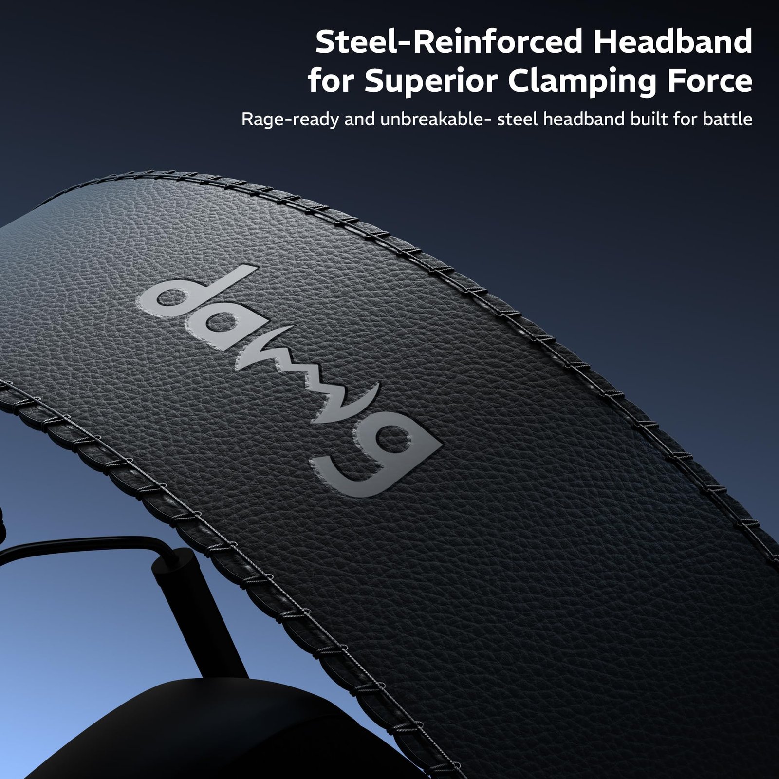 daWg HeadBug G60 Lightweight Wireless Gaming Headphones, 20ms Ultra Low Latency (2.4GHz), Bluetooth v5.4, 40mm Neodymium Drivers, Crystal Clear Mic, Soft Leatherlite Headband, for PS5, PS4, PC, Mobile - Image 7