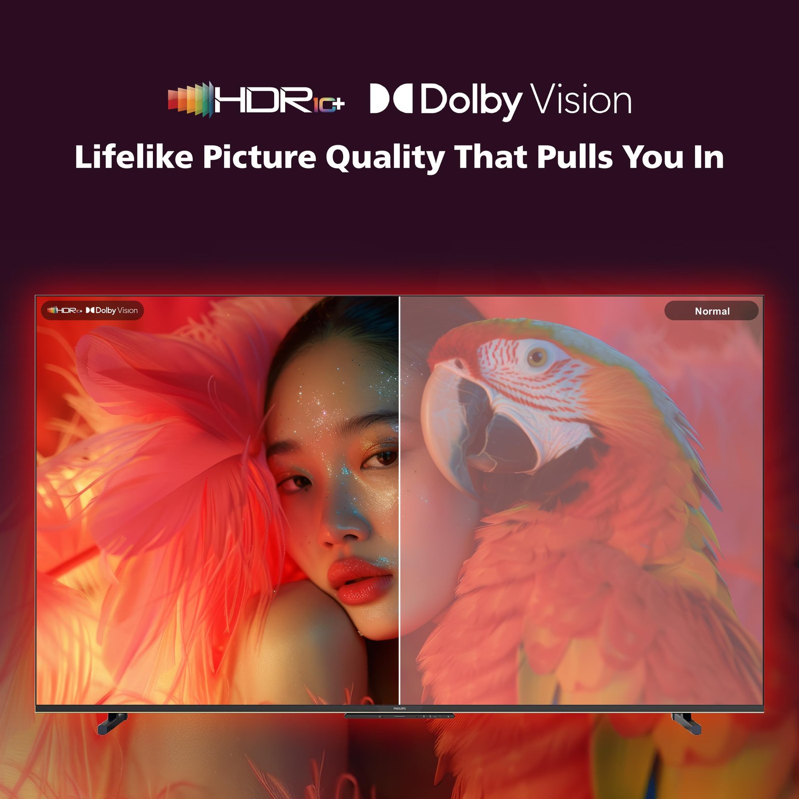 Philips 109 cm (43 inches) 8100 Series 4K Ultra HD Smart QLED Google TV 43PQT8100/94 - Image 7