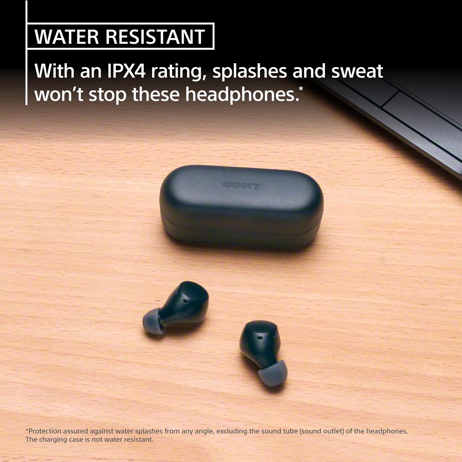 Sony WF-C510 Wireless Bluetooth Earbuds with Mic, TWS, in Ear, Ambient Sound Mode, Small and Comfortable, IPX4, Quick Charge, Multipoint Connectivity, Customized EQ, Up to 22 Hours Battery- Black - Image 6