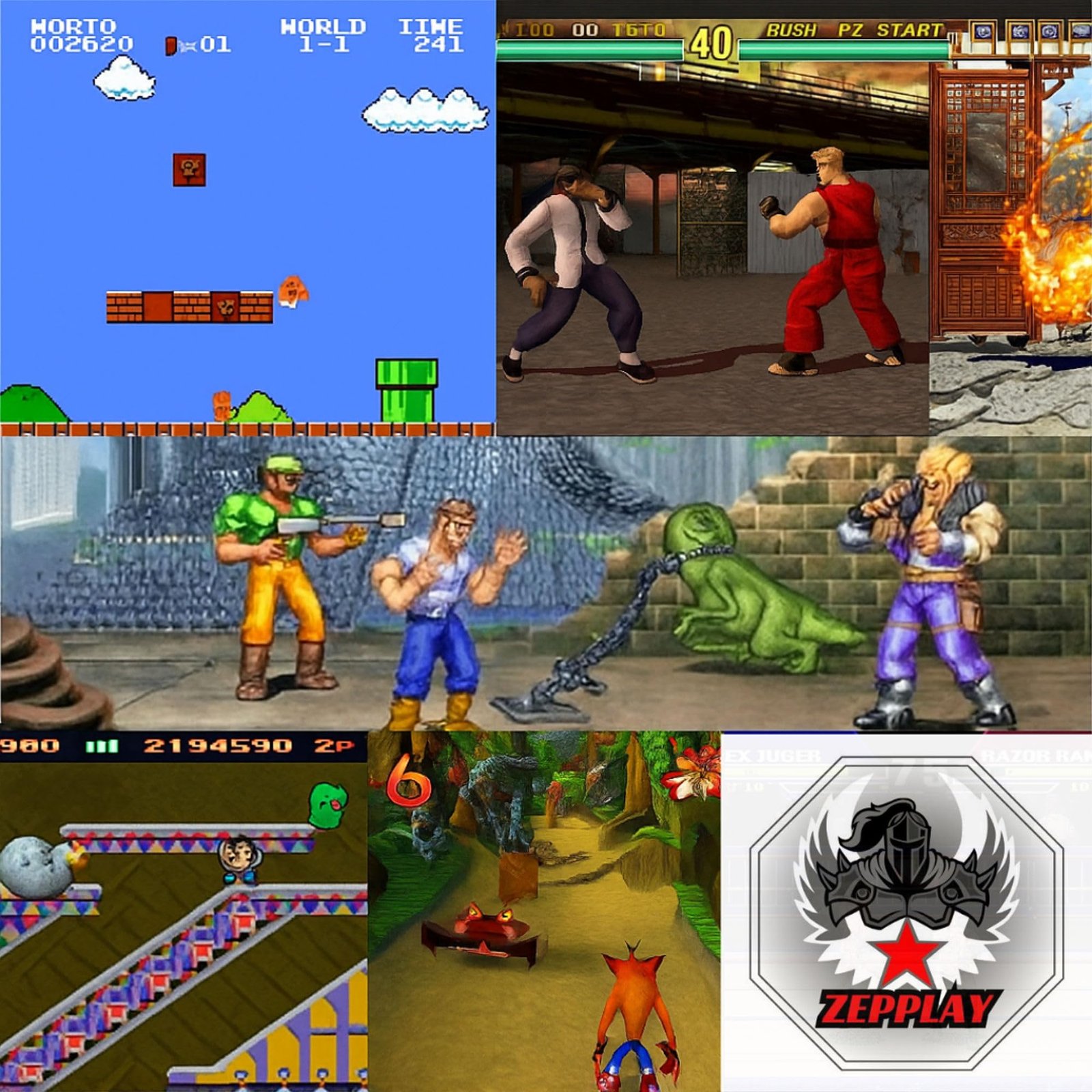 Zepplay Pro 30,000+ Games Retro Console Stick | Wireless Plug & Play 3D 4K Ultra HD HDMI Video Game with 2.4G Controllers | Classic Emulators Gaming Console for TV, Kids & Adults, 2 Player Fun - Image 4