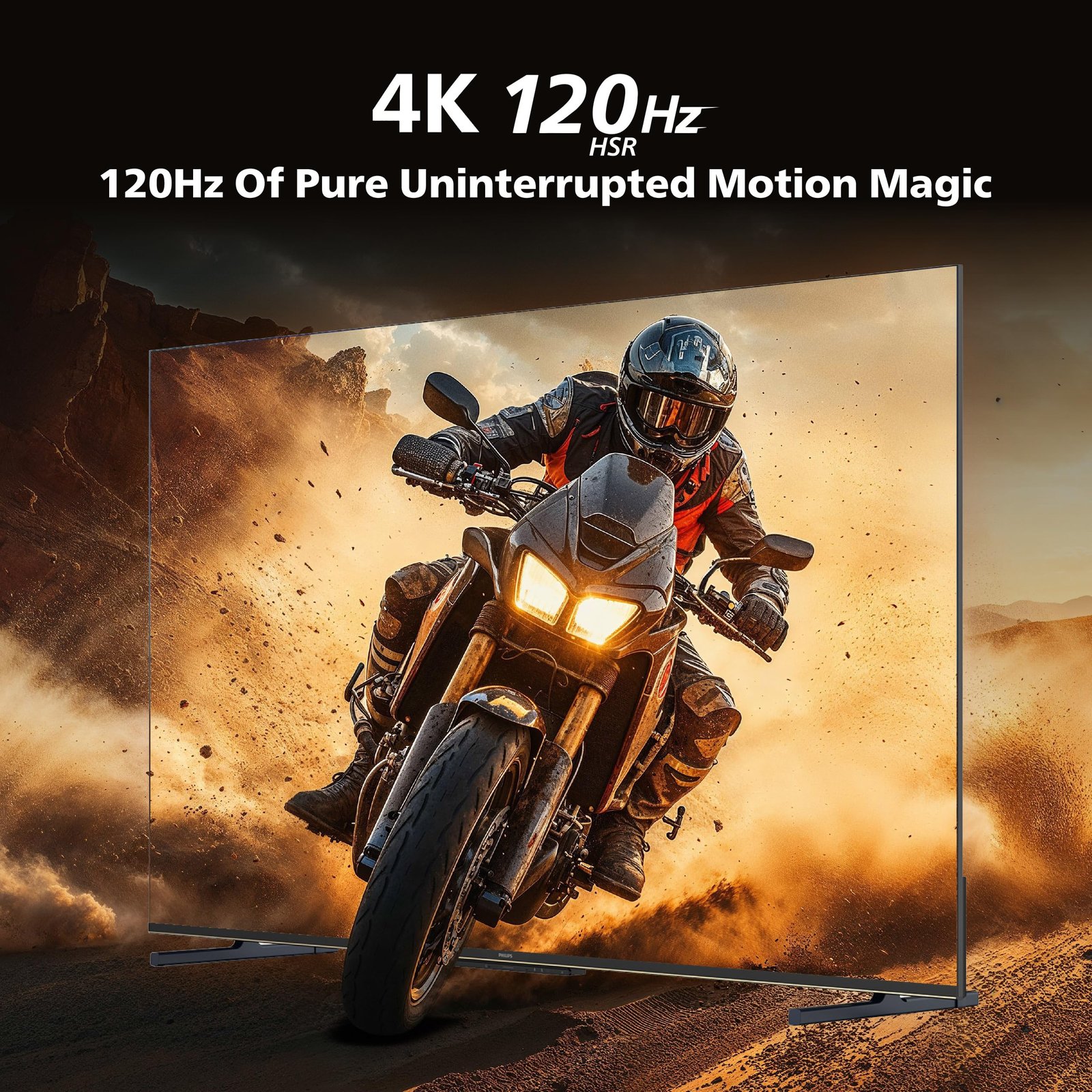 Philips 109 cm (43 inches) 8100 Series 4K Ultra HD Smart QLED Google TV 43PQT8100/94 - Image 6