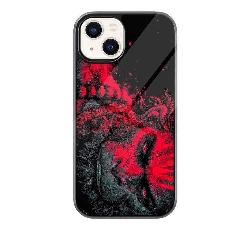 Rudra-Veerya Aesthetic compatiable for iPhone 15 Case-Premium Shockproof Mobile Back Cover | Slim Fit | Stylish & Durable Phone Protection