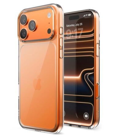 TIANI Clear Transparent Back Case Compatible with iPhone 17 Pro Max | Anti-Yellowing Slim Fit, Shockproof Camera Protection, Lightweight Polycarbonate, Mobile Cover for Men & Women