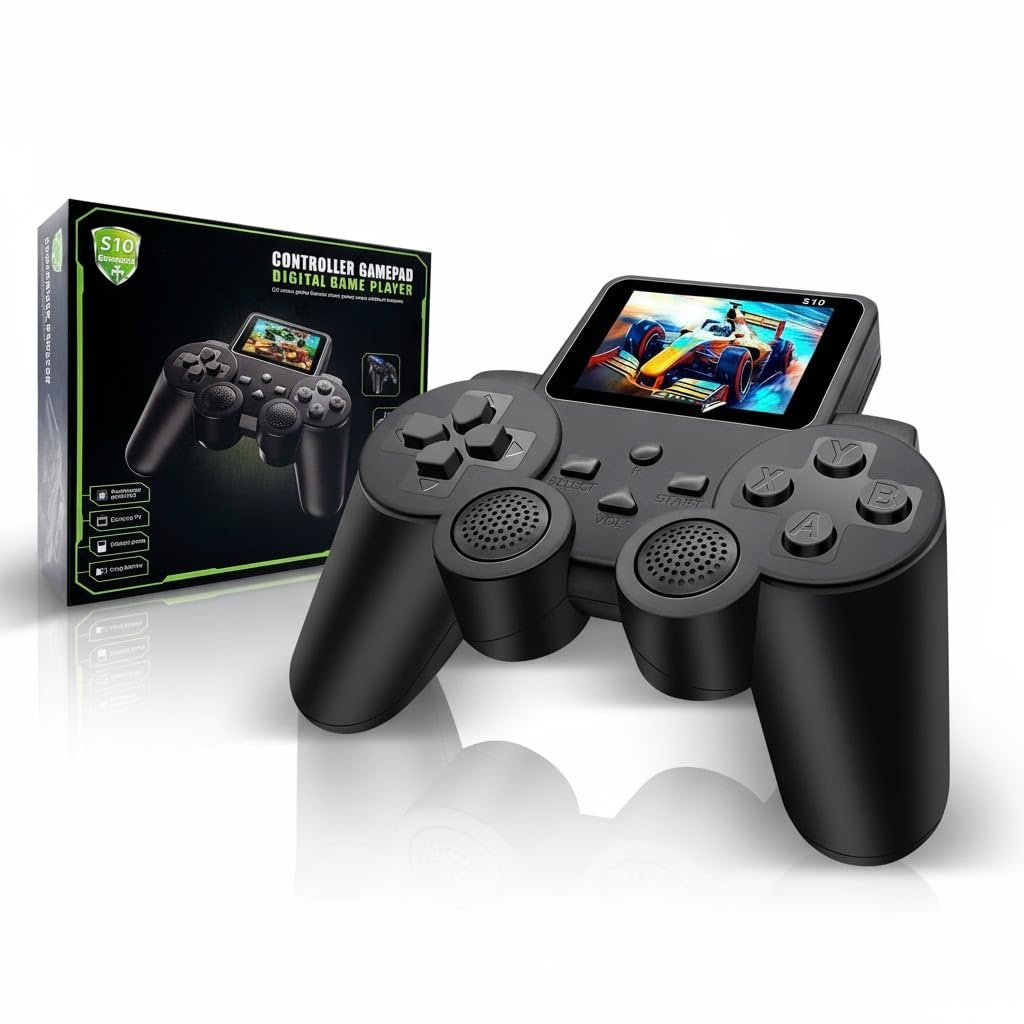 Smartcam® Retro Handheld Gaming Console for Kids & Adults | 520+ Built-in Classic Video Games | Portable Rechargeable Mini Game Player | TV Output | Gift for Boys & Girls Ages 6–14