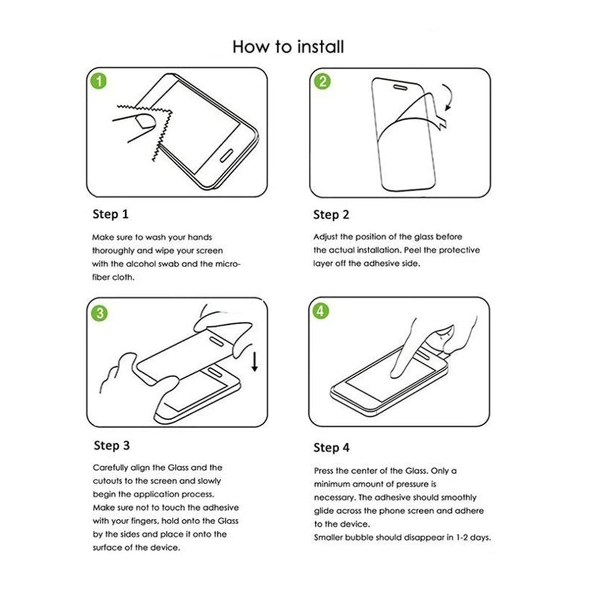 OpenTech® Military-Grade Tempered Glass Screen Protector Compatible For Samsung Galaxy M35 5G (6.6 Inches) With Edge To Edge Coverage And Easy Installation Kit - Image 2