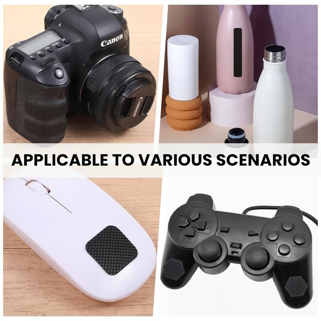 ZORBES® Universal Grip Tapes 3M Adhesive Pre-Cut Griptape Pre-Laminated Sweat Absorbing High Performance Gaming Mouse, Keyboards, Phones, Consoles, PS Controllers - Fits All DIY - Image 2