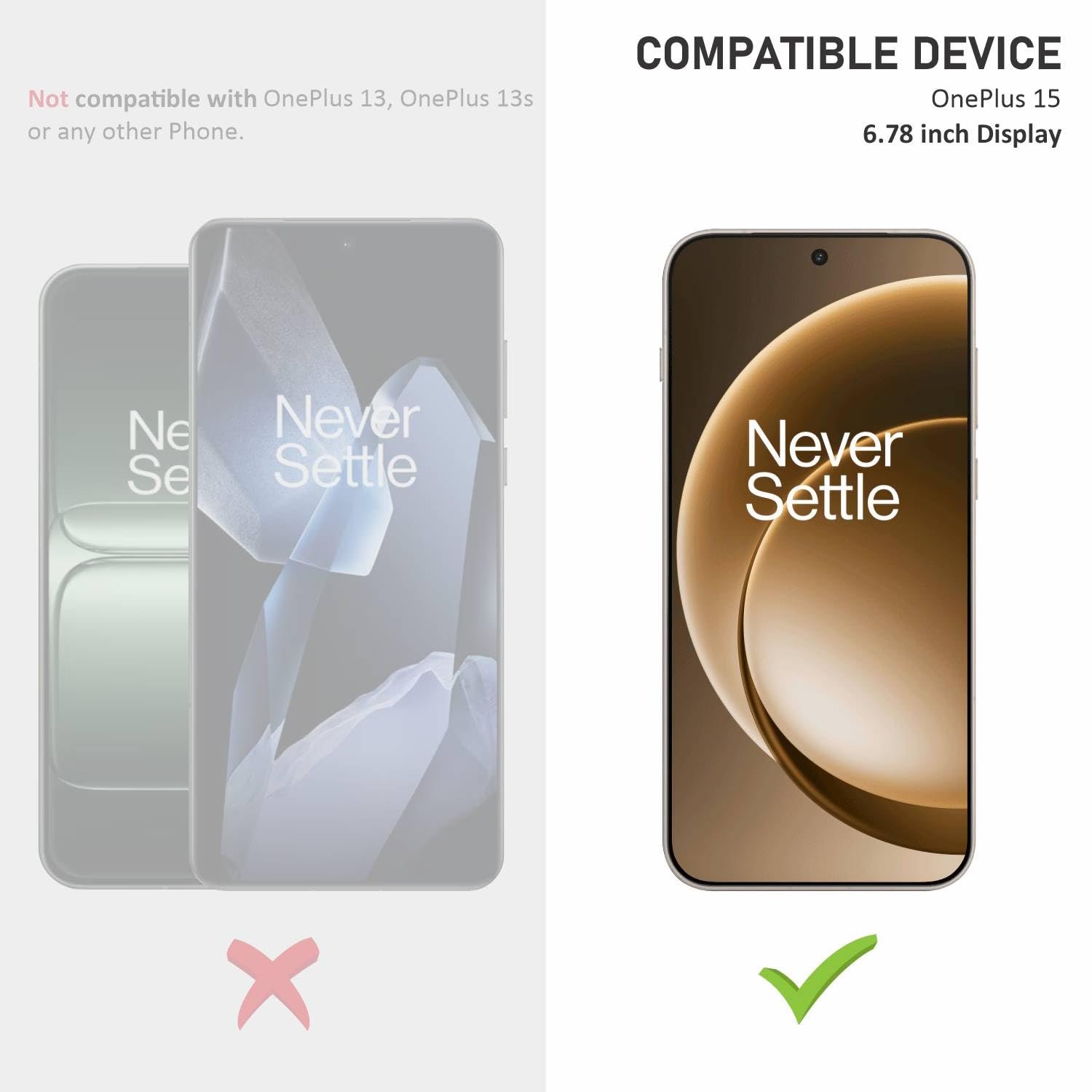 SupCares Tempered Glass for Mobile Phone New With Installation Kit | Military Grade Gorilla Screen Protector | Edge To Edge Coverage | Black (For OnePlus 15) - Image 6