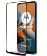 DD SON Tempered Glass Screen Protector Compatible for Moto G34 5G / Moto G45 5G (11D) with Edge to Edge Coverage and Easy Installation kit,Black