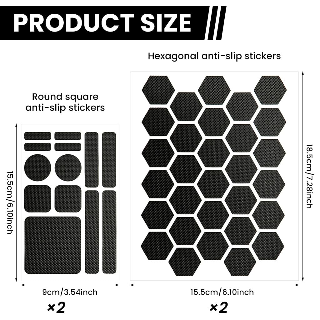 ZORBES® Universal Grip Tapes 3M Adhesive Pre-Cut Griptape Pre-Laminated Sweat Absorbing High Performance Gaming Mouse, Keyboards, Phones, Consoles, PS Controllers - Fits All DIY - Image 8