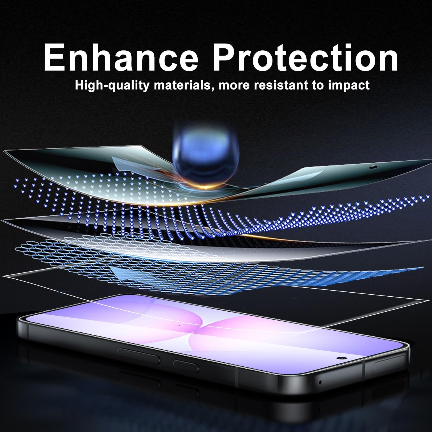 Mobilebies® Premium Tempered Glass Screen Protector Guard For Samsung M17 5G (6.7 Inch, Pack of 1) | Edge to Edge Coverage With Easy to installation kit - Image 8