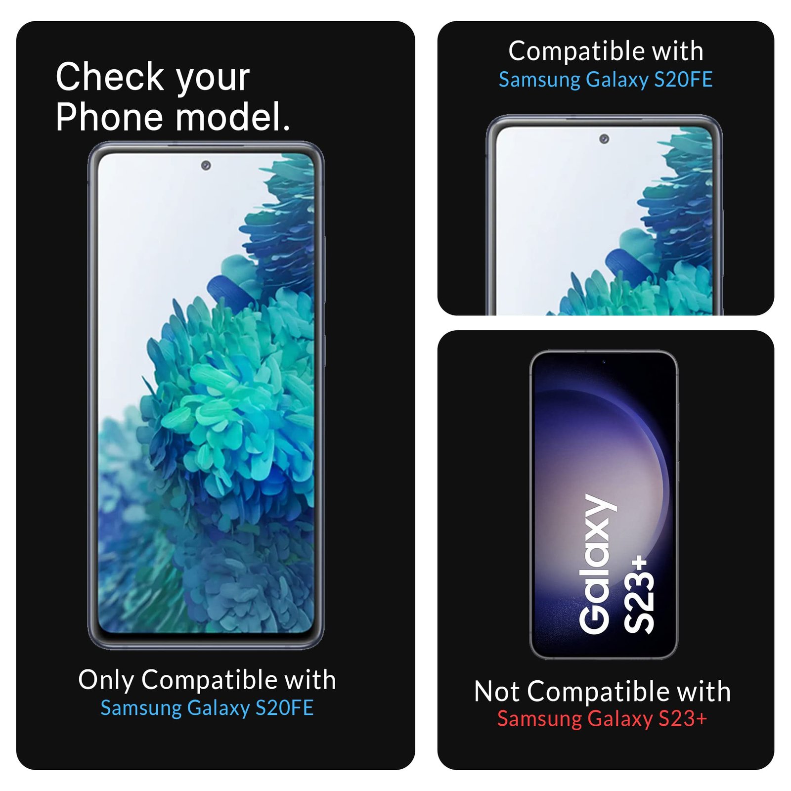 FIRST MART Military Grade Gorilla Tempered Glass Compatible For Samsung Galaxy S20 FE 5G (6.5 Inches) With Easy Installation Kit for Smartphone| Edge To Edge Coverage | Black, Pack of 2 - Image 4