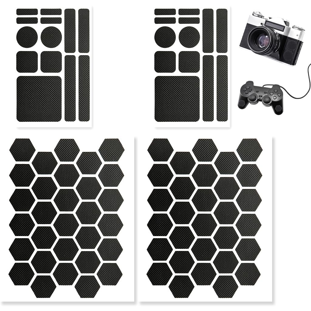 ZORBES® Universal Grip Tapes 3M Adhesive Pre-Cut Griptape Pre-Laminated Sweat Absorbing High Performance Gaming Mouse, Keyboards, Phones, Consoles, PS Controllers - Fits All DIY