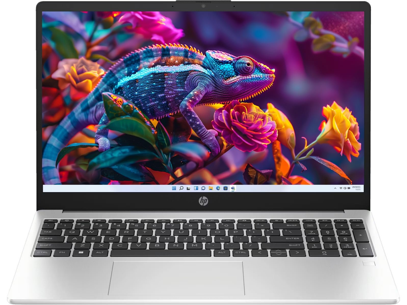 Professional 15 (2026), Intel (i3 14th Gen) Core 3 100U - (8 GB DDR5/512 GB SSD/Intel UHD Graphics/Windows 11 Pro) Thin & Light Business Laptop/15.6" FHD/Fingerprint/Silver/1.5kg/MS Office