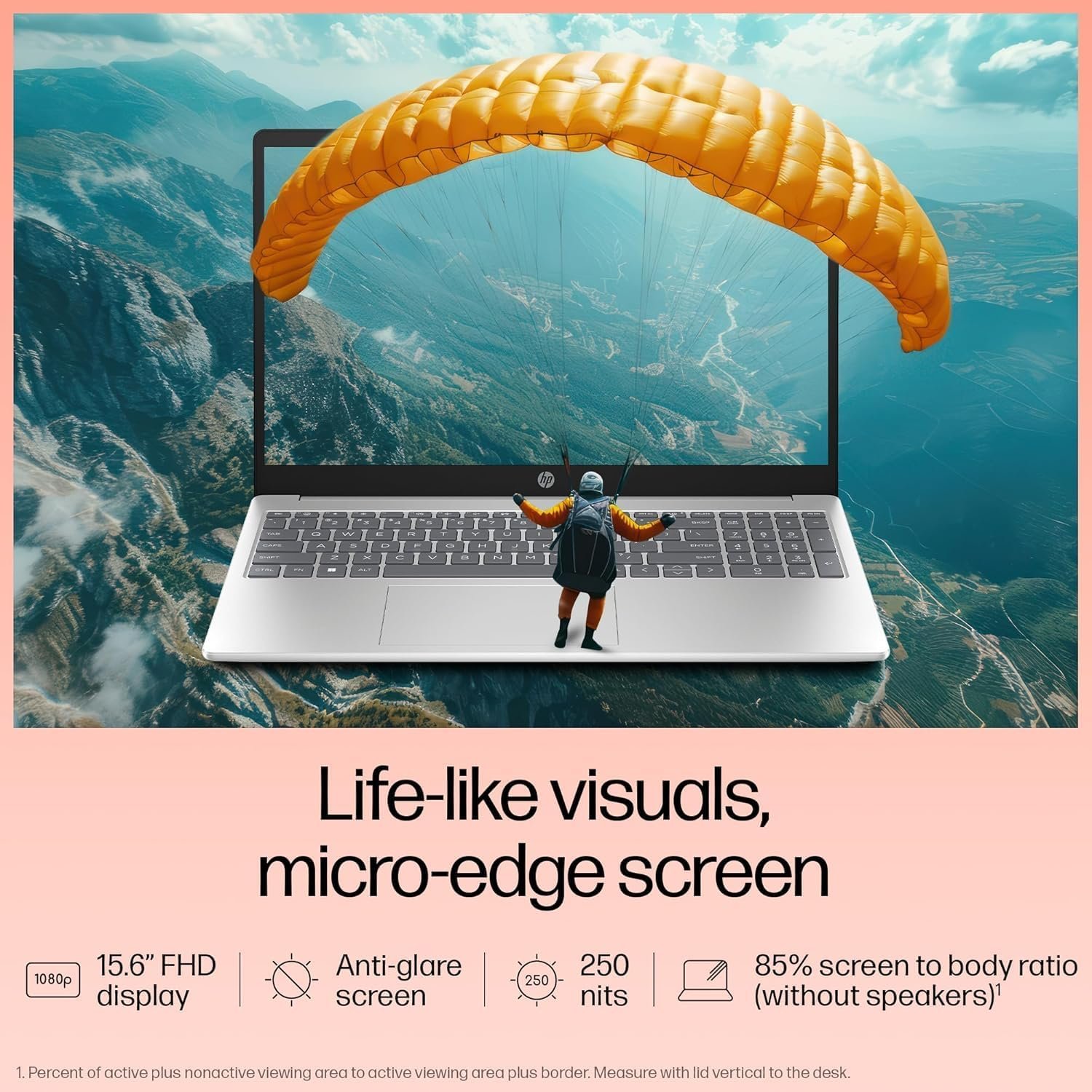 Professional 15 (2026), Intel (i3 14th Gen) Core 3 100U - (8 GB DDR5/512 GB SSD/Intel UHD Graphics/Windows 11 Pro) Thin & Light Business Laptop/15.6" FHD/Fingerprint/Silver/1.5kg/MS Office - Image 6